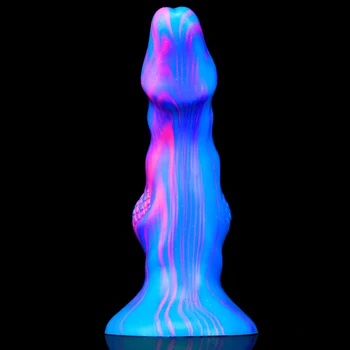 Colorful Animal Dog Dildo Massage Anal Sex Toys For Men Women Fake Penis Consoladores Femenino No Vibrator Anal Dildos Sexshop 2
