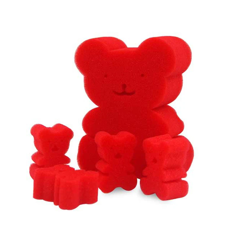 sponge teddy bear