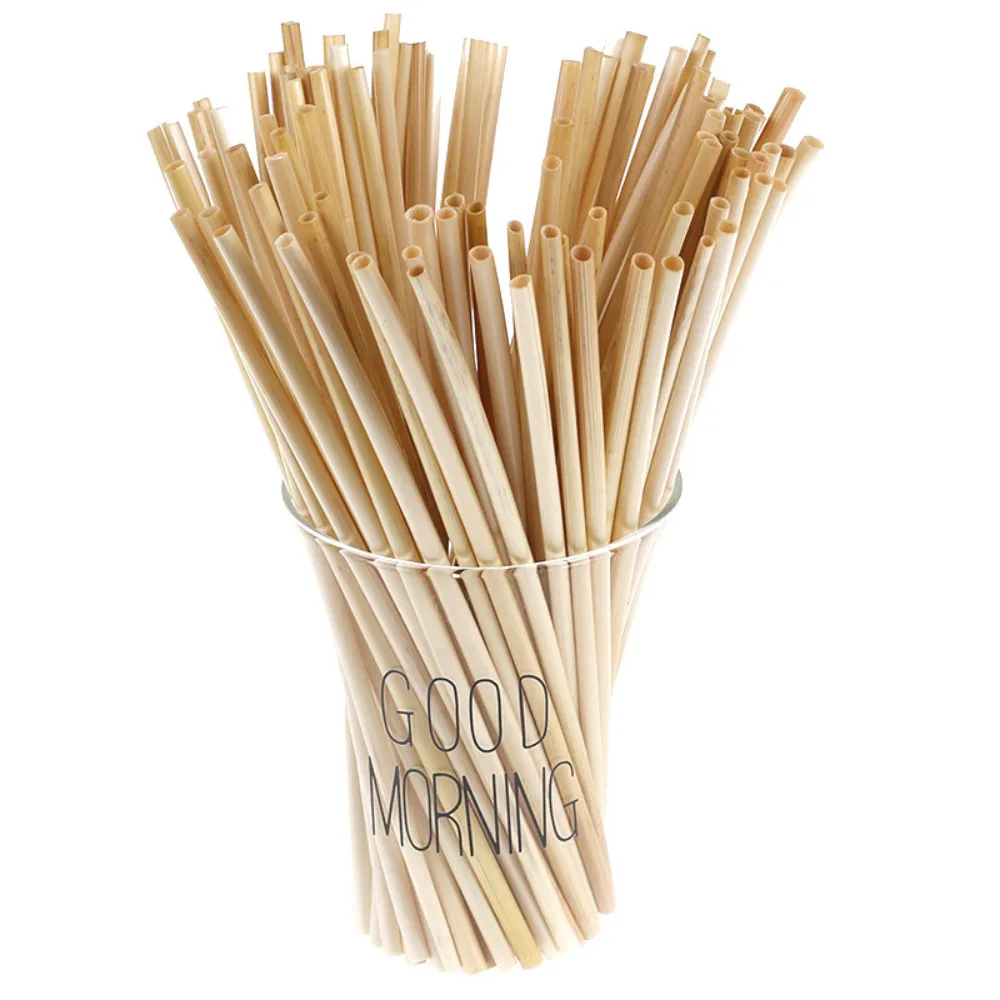 

SUEF 20cm Natural Wheat Straw 100% biodegradable Straws Environmentally Friendly Portable Drinking Straw Bar Kitchen Accessories