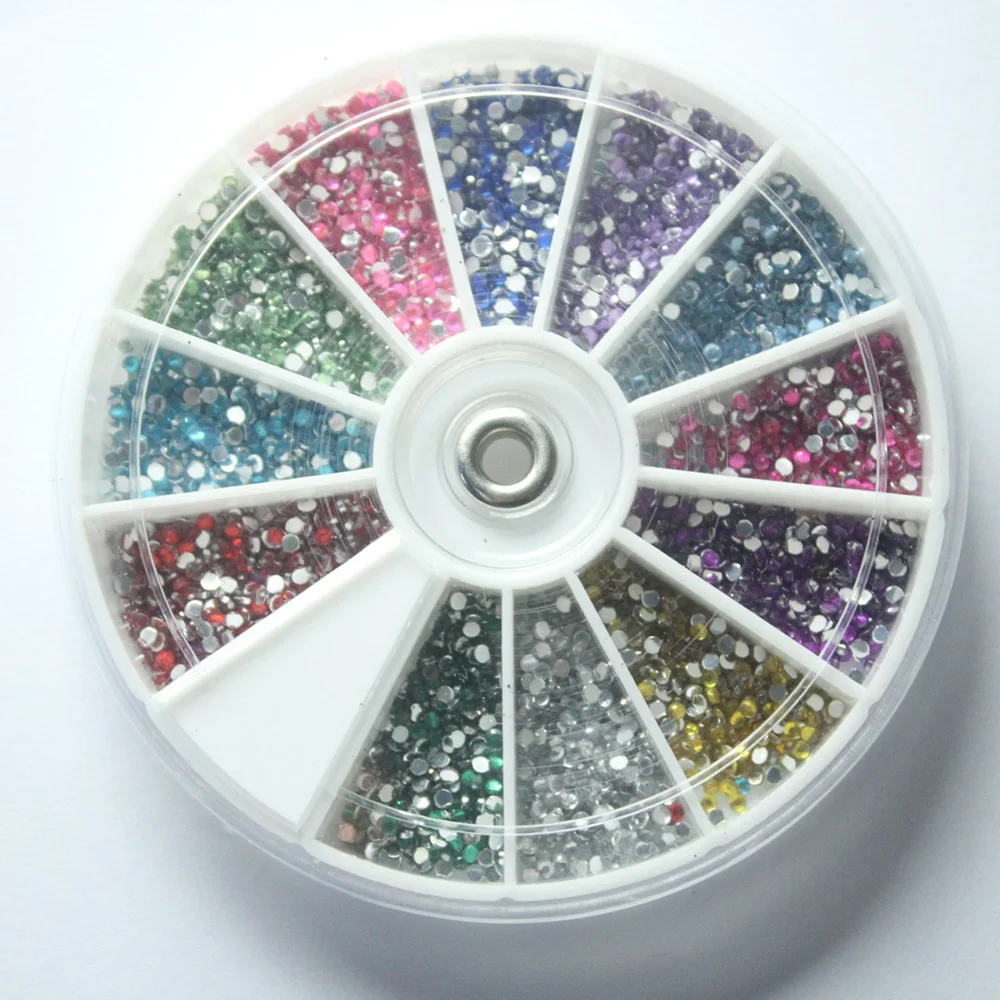 

Artificial Diamond for Nail Design Nail Art Foil Stickers Transfer Decal Tips Manicure Rhinestones