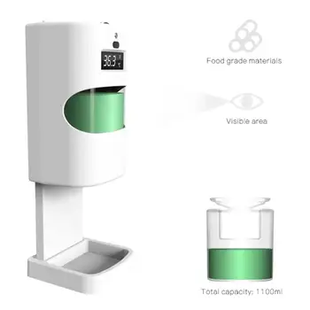 

HOTInfrared Temperature Measurement Non-Contact Soap Dispenser Smart Sensor Hands-Free Automatic Soap Dispenser Bathroom Kitchen