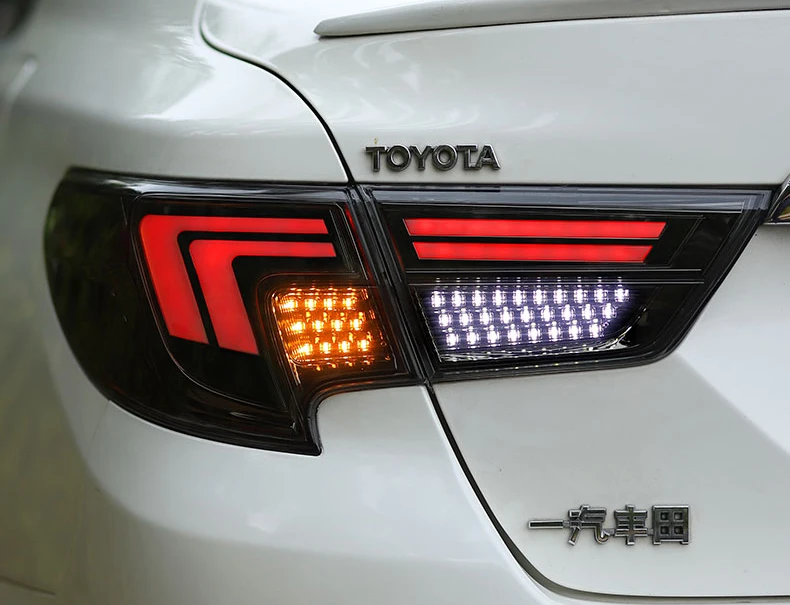 Задний фонарь для автомобиля Toyota Mark X- рейз задние фонари светодиодные противотуманные фары DRL дневные ходовые огни тюнинг автомобильные аксессуары