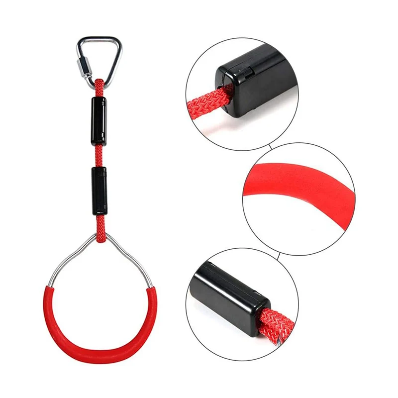 Детские подвесные кольца для игровых площадок наружные ниндзя скалолазания