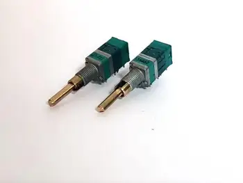 

1pcs/lot ALPS switch 09 type encoder with switch potentiometer B20K two-axis independent adjustment shaft length 26mm