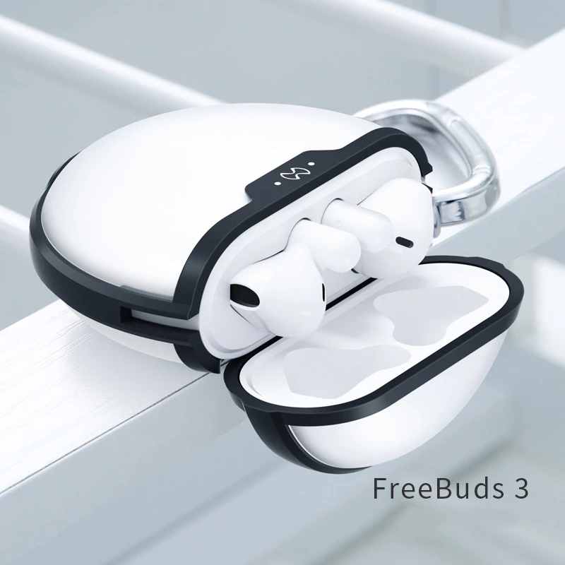 Чехол для Huawei FreeBuds 3 ультратонкий металлический защитный стикер защита от пыли
