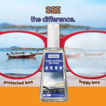

30ml Water Repellent Glass Antifogging Agent Long-lasting Car Window Defogging Rearview Mirror Flooding And Car Wash Agent