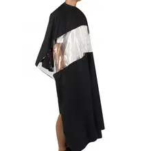 Парикмахерская профессиональная черная накидка для стрижки волос Парикмахерская фартук тканевые инструменты