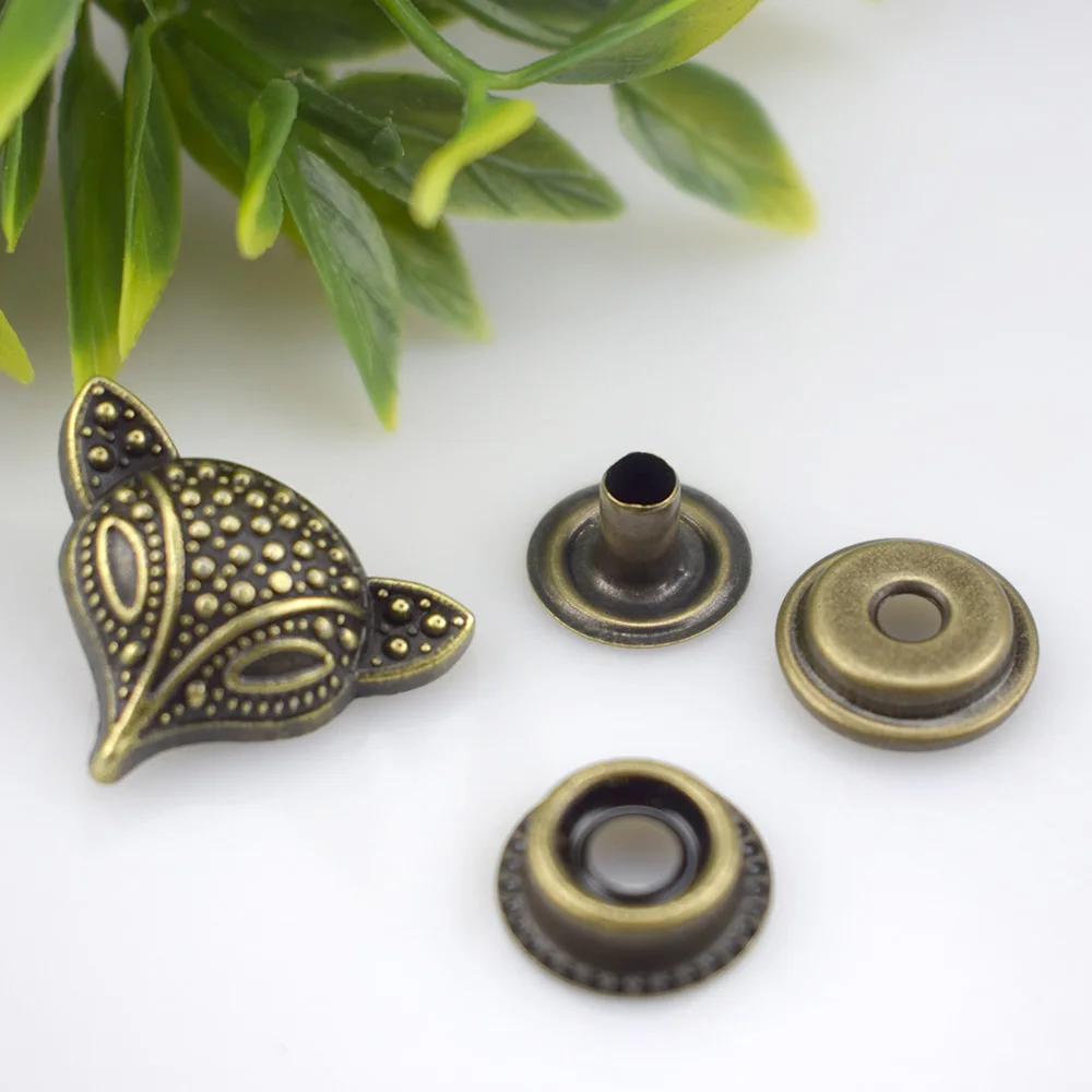 10 комплектов искусственная кожа Meetee аксессуары для одежды 201 #|snap fastener|button snap