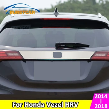 

Xburstcar for Honda HR-V HRV VEZEL 2014 - 2018 Chrome Rear Trunk Cover Trim Tail Gate Cargo Door Handle Garnish Molding Styling