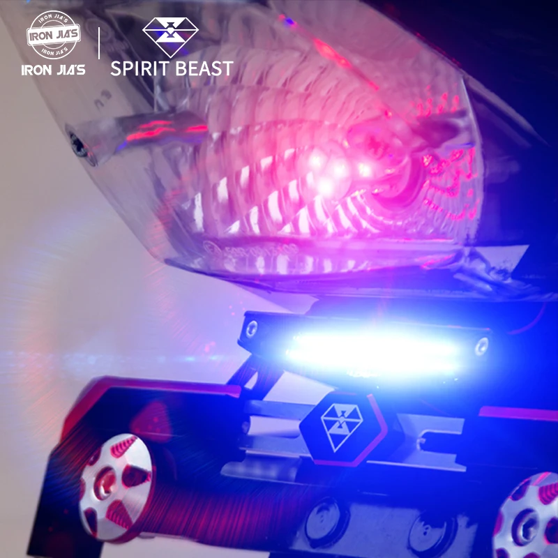 

SPIRIT BEAST Motorcycle Taillight Assembly Modified Accessories Scooter Brake Lights LED Warning Lights Turn signal Brake Lights