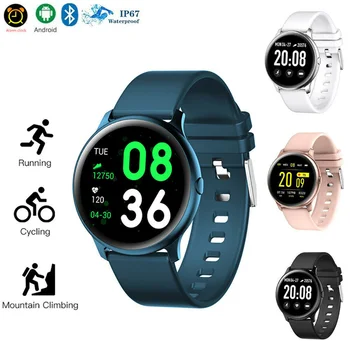 

Newest KW19 Women Smart Watch Waterproof Blood Oxygen Heart Rate Monitor Men Sport Smartwatch For IOS And Android