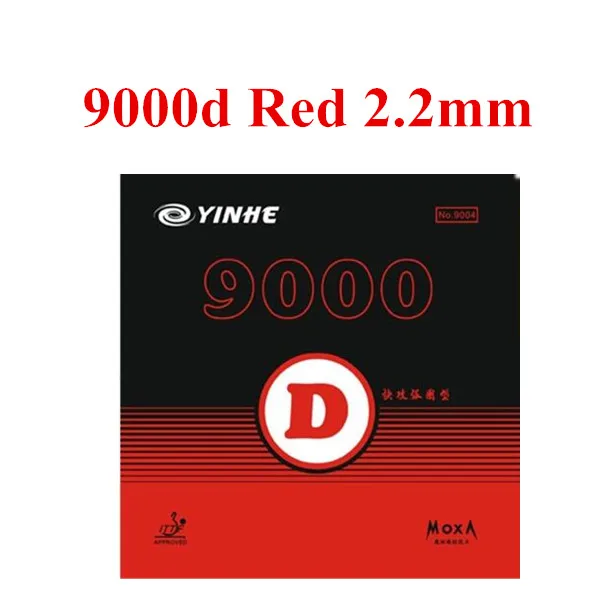 Galaxy/Млечный Путь/Yinhe 9000E 9000D Pips-in настольный теннис(пинг-понг) Резина с губкой - Цвет: 9000D Red