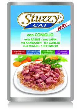 

Stuzzycat canned food for cats with rabbit in jelly 100g, POW 24 PCs.