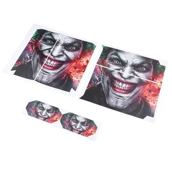 

Free Shipping Joker Vinly Skin Sticker Clown Gamepad Stickers for Sony for PS4 for Playstation 4 2 Controller Skins Wholesale