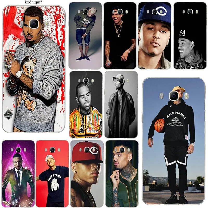 For Samsung Galaxy J1 J2 J3 J5 J7 2015 2016 2017 Coque Shell Soft TPU Mobile Phone Cases Transparent Cover Chris Brown Breezy | Мобильные