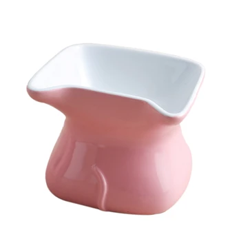 

Pet Ceramic Bowl Cute Cartoon Feeder for Small Dog and Cat Feeding and Drink Water Pet Supplies