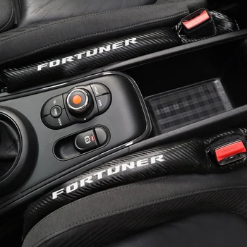 

Carbon Fiber Leakproof Protective Seat Gap Car Cover Pad for Toyota Fortuner 2009 2017 2018 2019 Accessories Car Styling