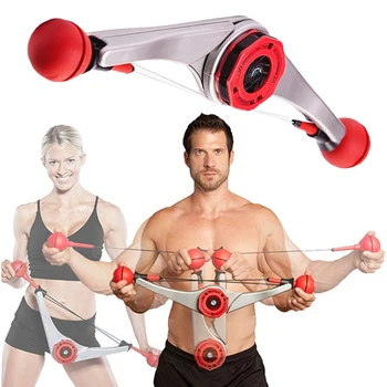 

Indoor Fitness Equipment Arms Strengthener Resistance Puller Body Workout Equipment for Triceps Biceps Abs