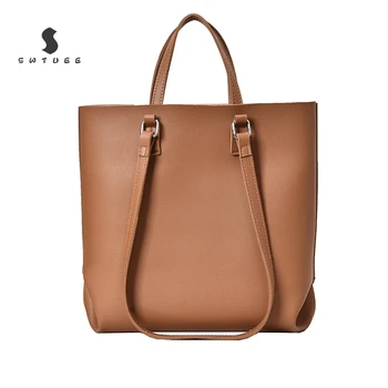 

2 Pcs/Set Fashion New Women Wild Shoulde Bag + Purse PU Leather Solid Color Ladies Girls Casual Messenger Bags