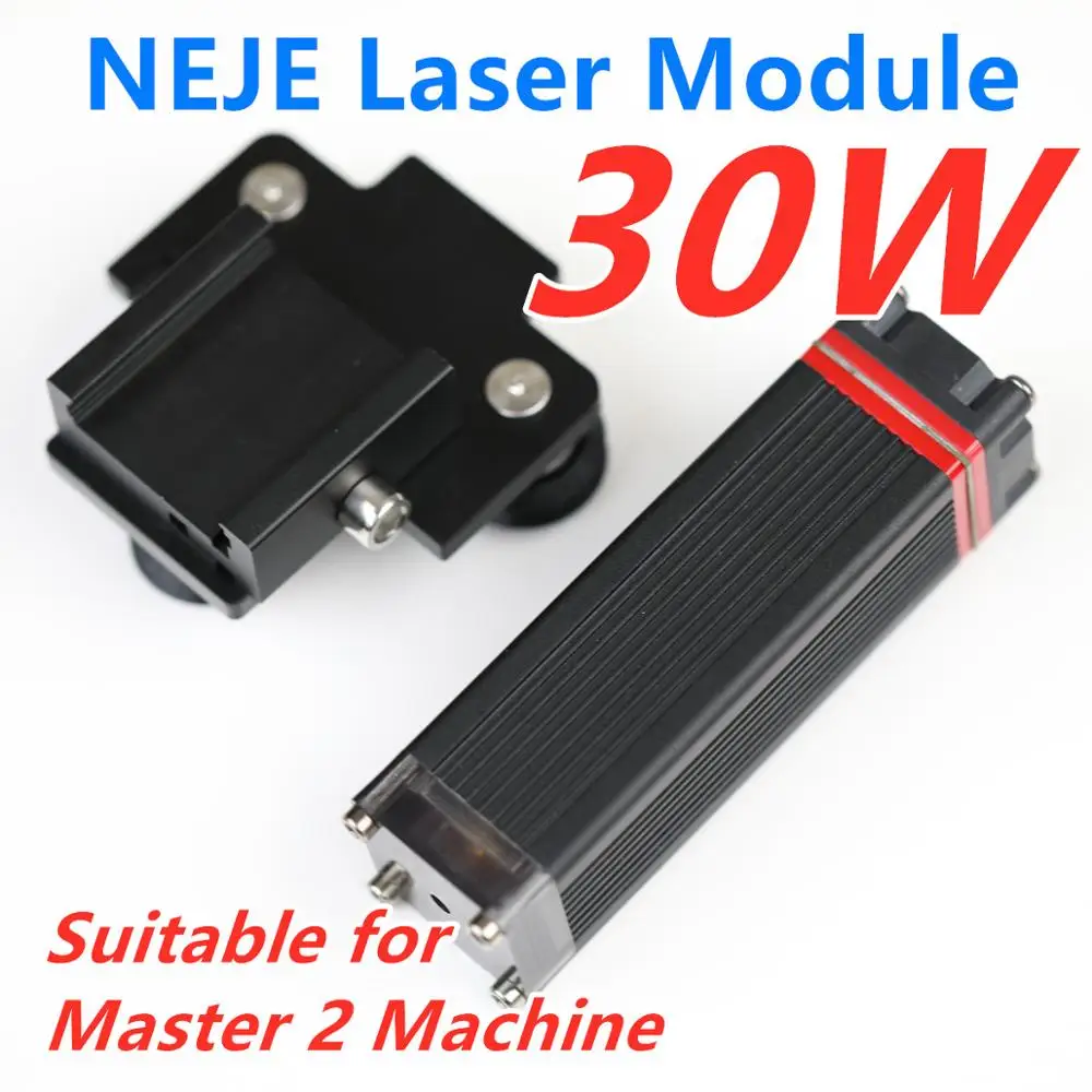 

NEJE Master 2 30W Laser Module High Power Cutting Module with Fixed Focal Length Sliding for Master 2 Laser Cutting Machine