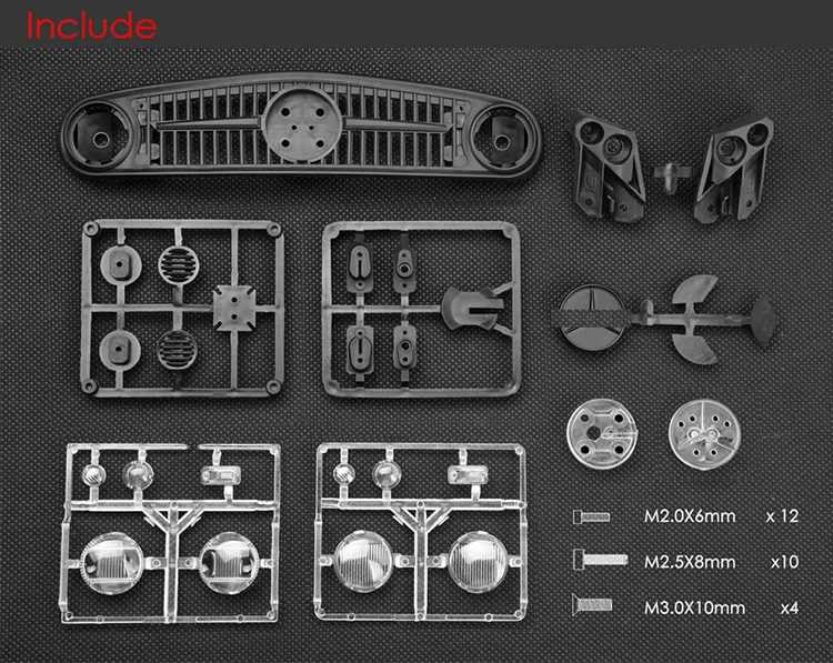 GRC U10 mid Grill Mercedes Benz Unimog передний лицевой поворотный сигнальный задний светильник