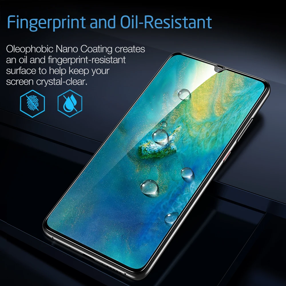 ESR Защита экрана для Huawei Mate 20 X 3D полное покрытие 9H Закаленное стекло Защитная