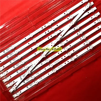 

1set=9pcs LED strip 6 lamps 490WD7 A1 4708-K49WD7-A1213k11 for Ph ili ps 49inch TV 49PFF5455/T3 49PUF6031/T3 49PFF5250
