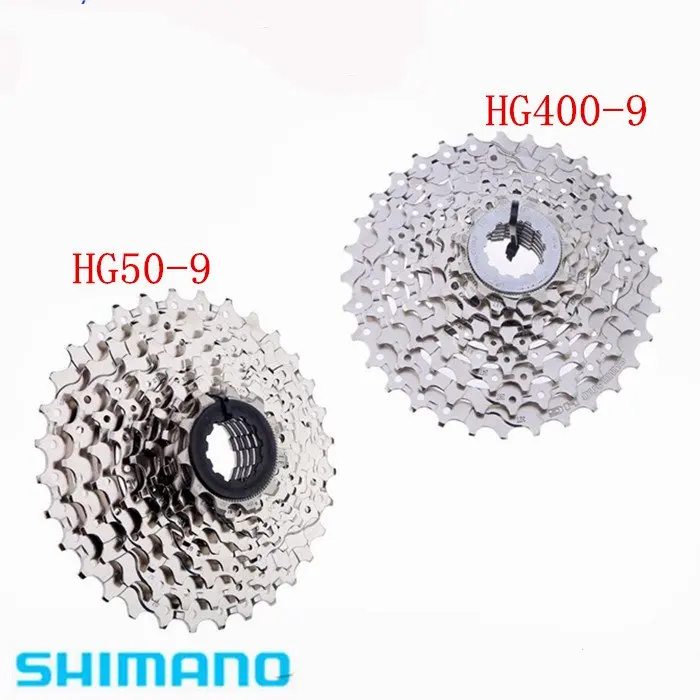 SHIMANO Alivio/Sora CS-HG400-9 9 скоростная велосипедная кассета 11-32T для MTB/шоссейного велосипеда