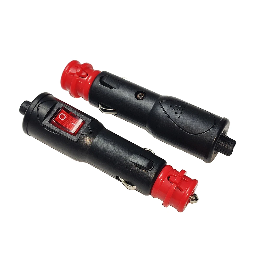 JKM DIY 12V 24V машинная Зажигалка для сигарет розетка PowerAdapter с переключателем 3 шт. 8A