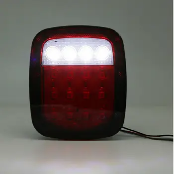 

2* Car LED Universal Stop Tail Turn Signal Backup Lights Lamp For Jeep Truck 12V