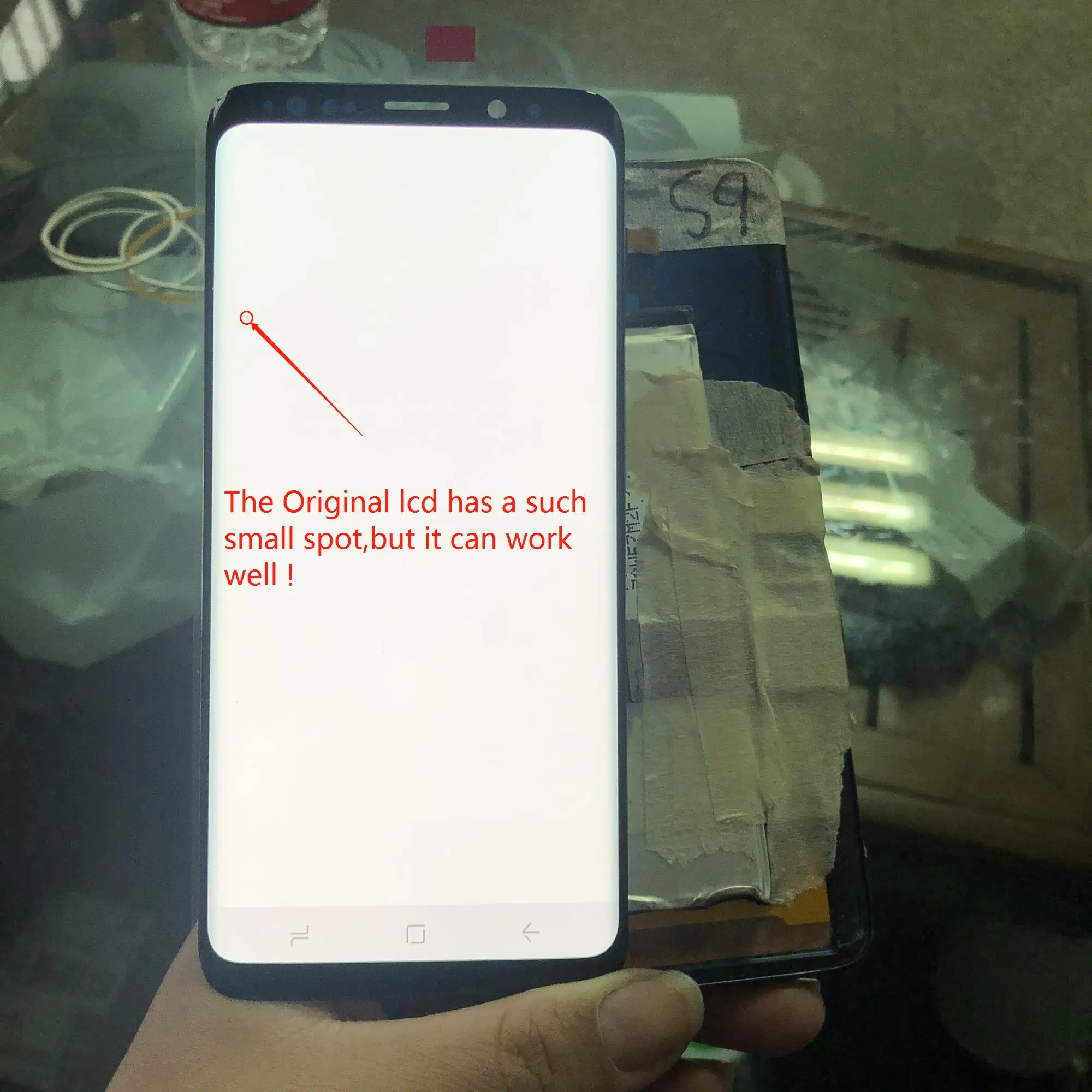 Оригинальный AMOLED ЖК-дисплей для SAMSUNG Galaxy S9 + s9 plus s9plus G965 SM-G965F сенсорный экран