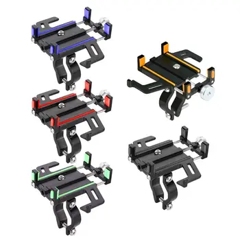 

Aluminum Alloy Bicycle Phone Holder Motorcycle Handlebar Mount for iPhone
