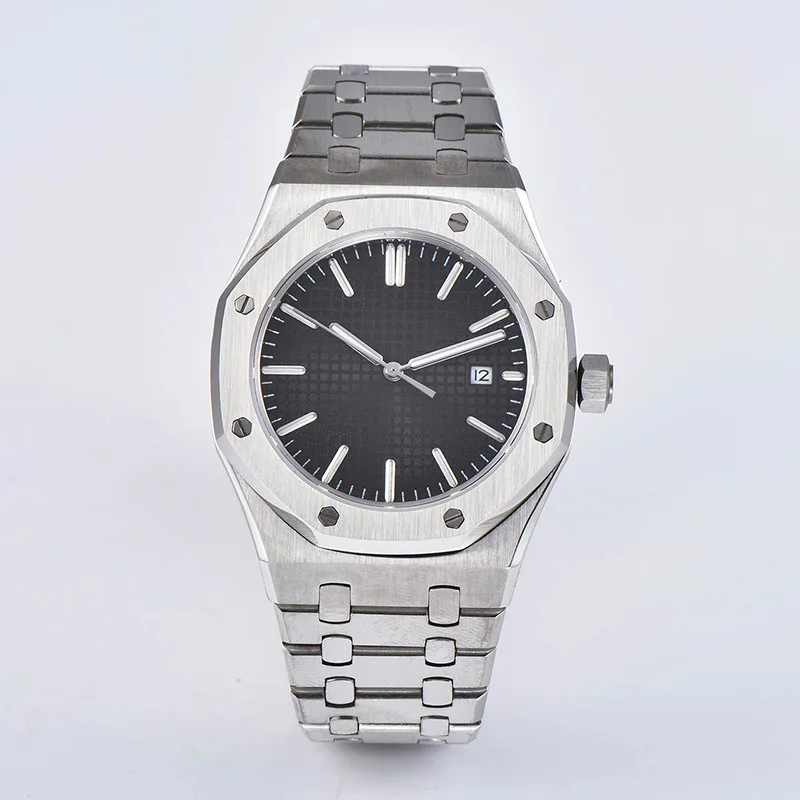 4 Watches Men Royal Watch Men Oak 41mm 15400 Sport Automatic Mechanical sapphire crystal Waterproof Watch A6 - Цвет: 4