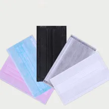 50 шт. 3 слоя пыле для лица Защитная крышка маски Анти-пыль одноразовые хирургические медицинские салон сварочная маски со ртом для лица