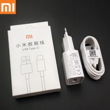 Original Xiaomi fast Charger 12V 1.5A QC3.0 Fast EU wall Charge adapter For Mi A2 A1 Mix 3 2s Mi 9 8 6 Pocophone F1 Moblie Phone