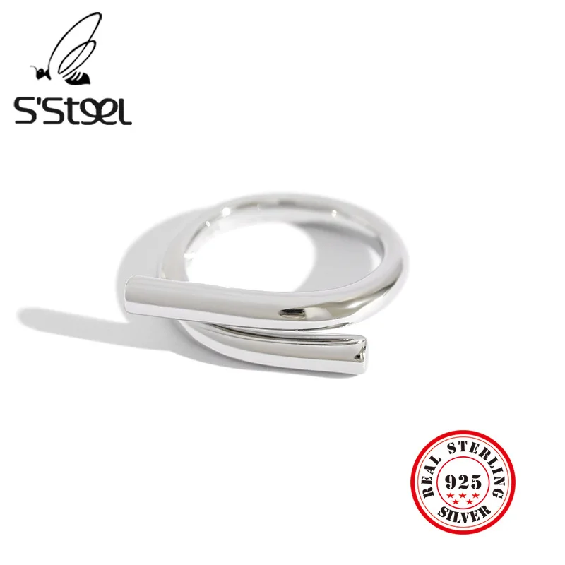Женские серебряные кольца 925 пробы ручной работы Anillos De Plata Ley Mujer Accesorios Moda