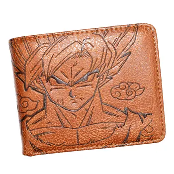 

High Quality Dragon Ball Z Wallets for Young With Coin Pocket Men's Purse