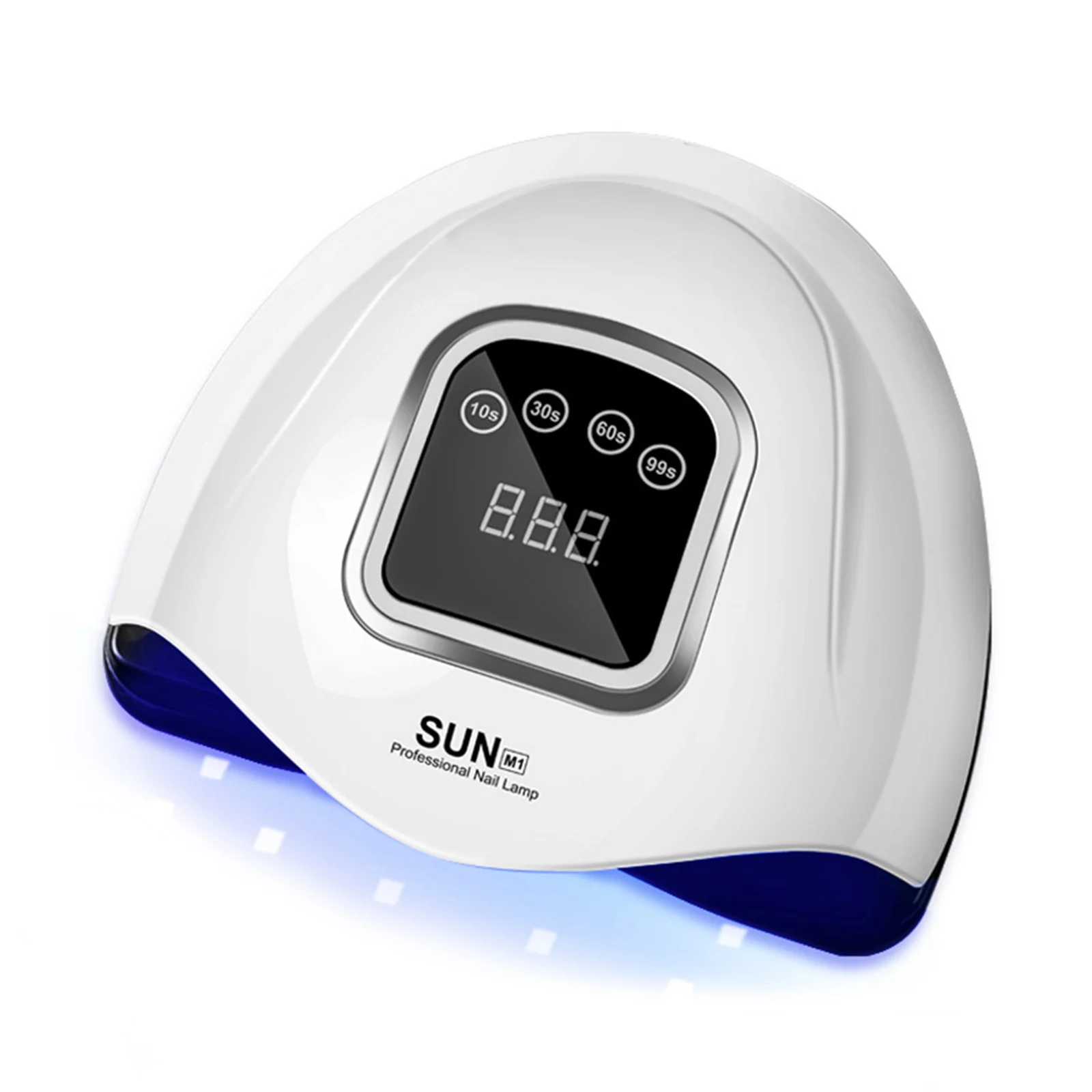 

168W Nail Lamp LED Nail Dryer Lamp With Timer LCD Display Portable USB Design 180 Dgree LED Nail Lamp For Fingernail And Toenail