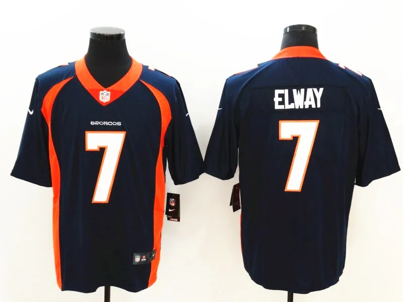 Сшитый мужской чехол Denver Von Miller Bradley Chubb John Elway Demaryius Thomas Keenum Vapor Untouchable Limited Jersey - Цвет: AS PICTURE