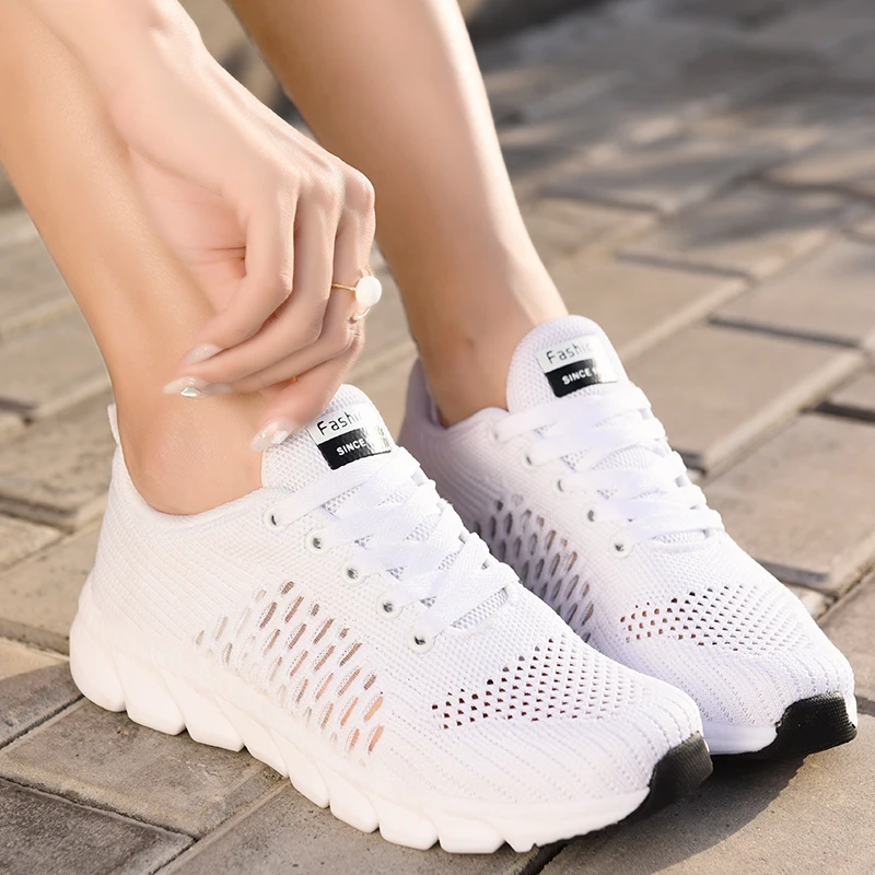 Tenis Femenino, zapatillas de plataforma, zapatillas de Tenis con estilo  para mujer, zapatillas de Tenis Blancos, calzado para deportes al aire  libre para mujer|Zapatos de tenis| - AliExpress