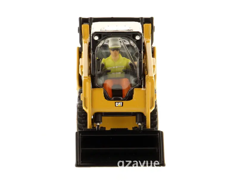 DM стиль Картер Инженерная модель автомобиля CAT 1: 50 242d модель колесного погрузчика металлический автомобиль 85525
