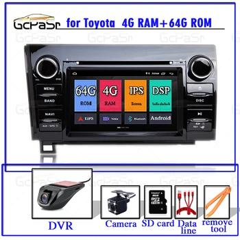 

IPS DSP 4G 2Din Android Radio reproductor Multimedia for Toyota Sequoia Tundra 2007-2013 unidad frontal de radio GPS navegador