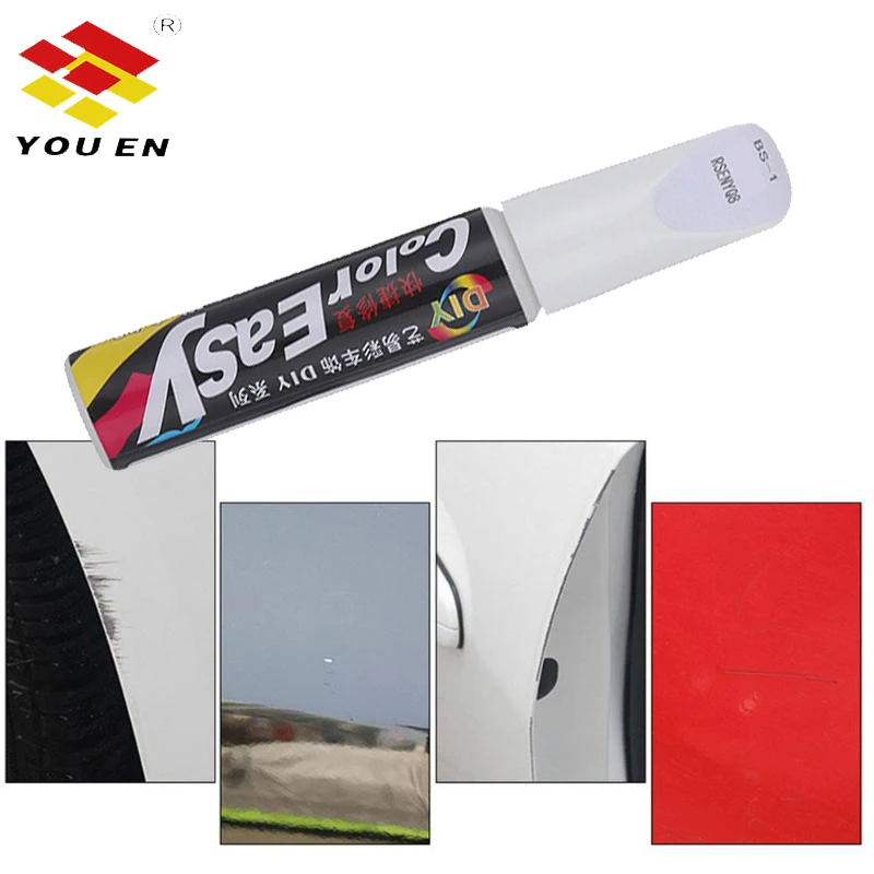 YOUEN 스크래치 코트 클리어 수리 리무버 어플리케이터 마커 연필, 방수 자동차 페인팅 펜, 자동차 오토바이 액세서리