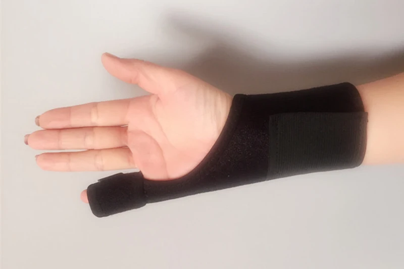 Finger Splint Small Thumb Fixation Band Fracture Sprain Rehabilitation  Brace Strap Breathable Comfortable Support B0148 - Braces & Supports -  AliExpress