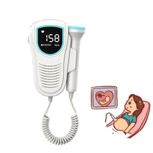 

1 Pcs Fetal Heart rate Monitor Home Pregnancy Baby Fetal Sound Heart Rate Detector LCD Digital Screen TFT Screen No Radiation