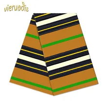 6 ярдов Африканский Воск Принты Ткань Голландский хлопчатобумажная ткань Дашики настоящий цветочный батик для платья A000546