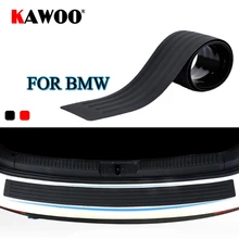 KAWOO для BMW X1 X3 X5 X6 F15 F16 F20 F25 E83 E70 E84 E53 Z4Rubber задняя защита бампер Защита Накладка порога коврик накладка стайлинга автомобилей