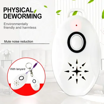 

Outdoor USB Flealess Ultrasonic Flea Tick Repeller Pets Supplies Mascotas Dropshipping