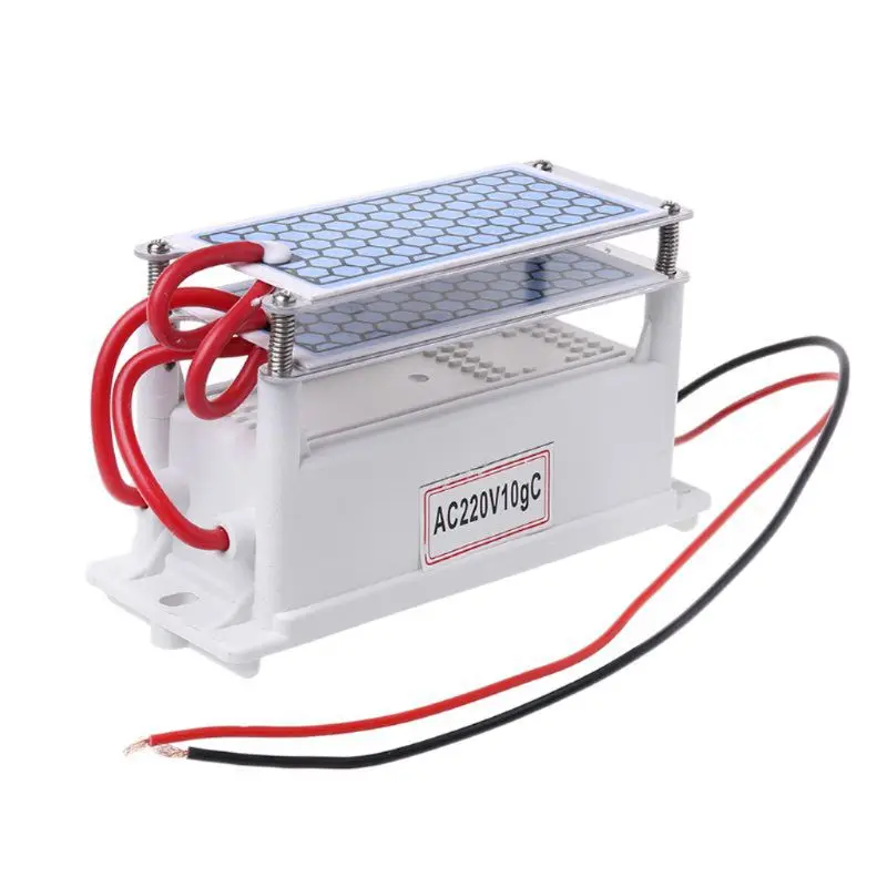 10g/h DC12V/AC220V Portable Ozone Generator Integrated Ceramic Ozonizer Car Air Sterilization Purifier Parts Home Industry |