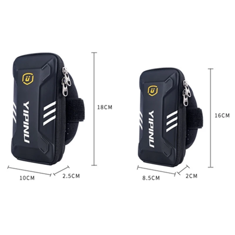 Vilead Waterproof EVA Running Bag Multi-functional Anti-fall Cellphone Holder Arm Bag Unisex Outdoor Cycling Sports Fitness Bag